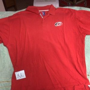 NHL CAROLINA HURRICANES golf shirt